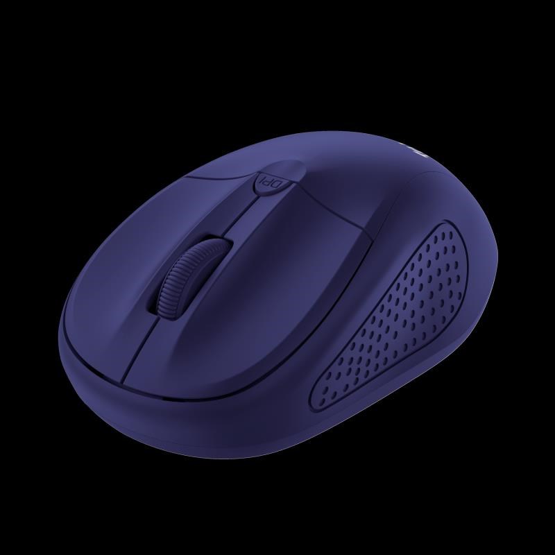 TRUST Myš PRIMO WIRELESS MOUSE MATT BLUE, USB, bezdrátová0 