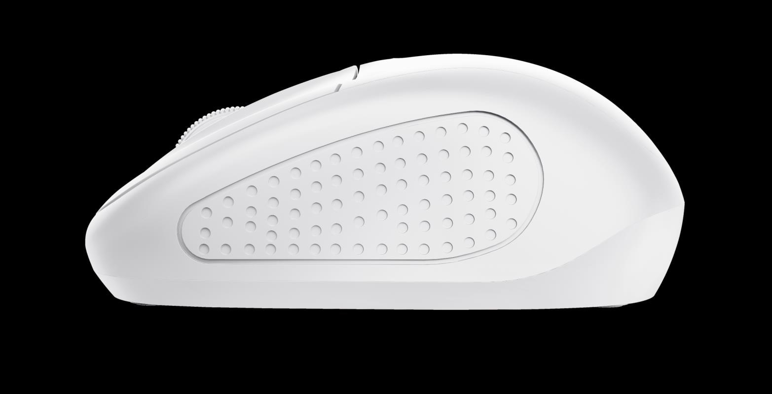 TRUST Myš PRIMO WIRELESS MOUSE MATT WHITE,  USB,  bezdrátová2 