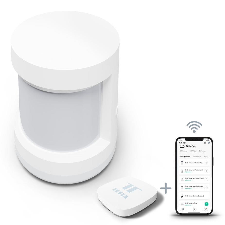 Tesla Smart Bundle Security (2x Window and Door, 2x Motion, 1x Siren Sensor)2 
