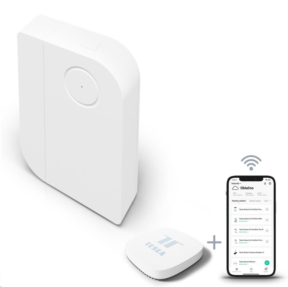 Tesla Smart Bundle Security (2x Window and Door, 2x Motion, 1x Siren Sensor)4 