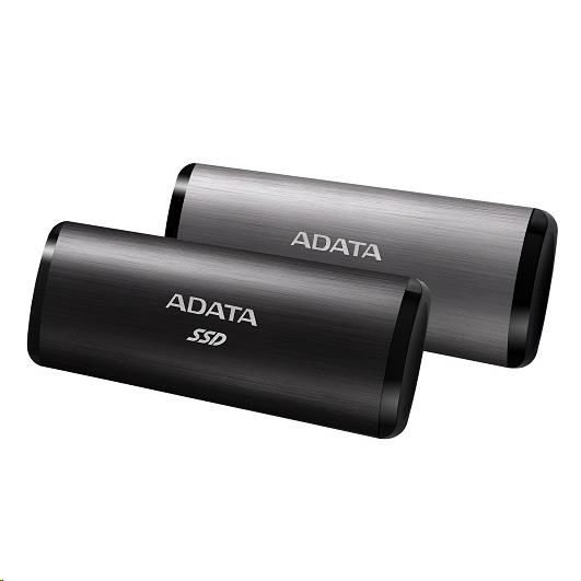 Externý SSD disk ADATA 256 GB SE760 USB 3.2 Gen2 typ C čierna1 