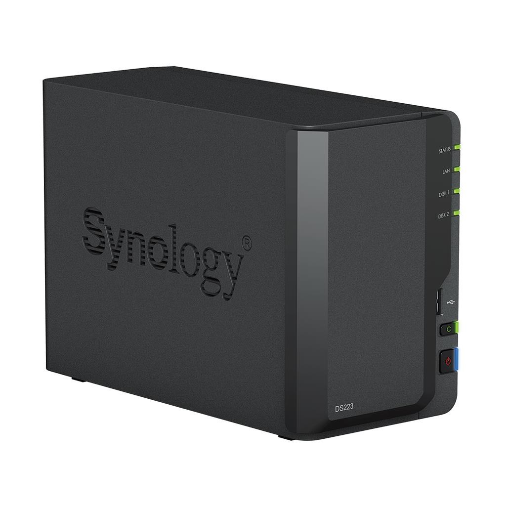 Synology DS223 DiskStation (4C/RealtekRTD1619B/1,7GHz/2GBRAM/2xSATA/2xUSB3.2/1xGbE)7 