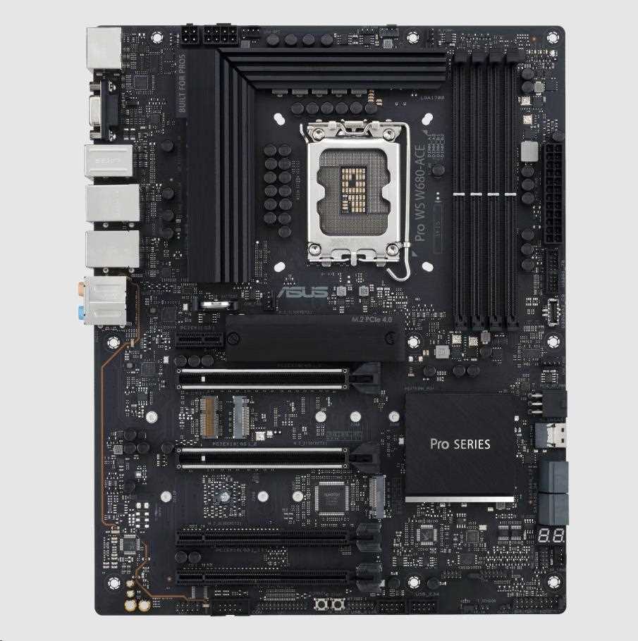 ASUS MB Sc LGA1700 PRO WS W680-ACE,  Intel W680,  4xDDR5,  1xDP,  1xHDMI,  1xVGA0 