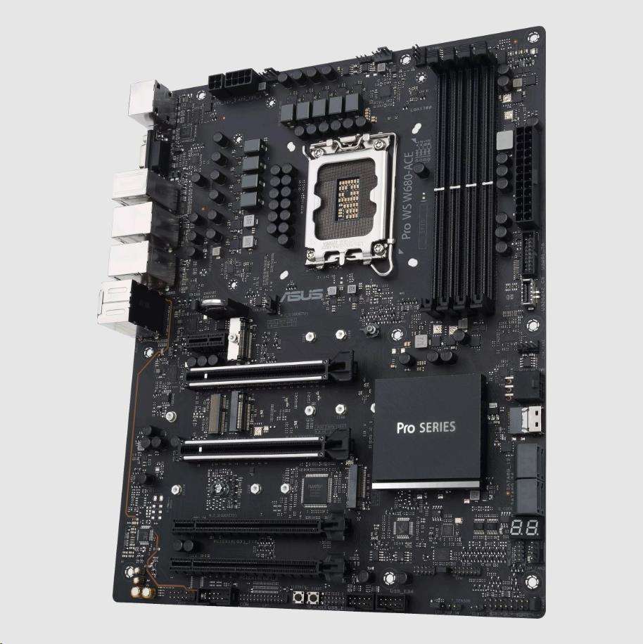 ASUS MB Sc LGA1700 PRO WS W680-ACE,  Intel W680,  4xDDR5,  1xDP,  1xHDMI,  1xVGA2 
