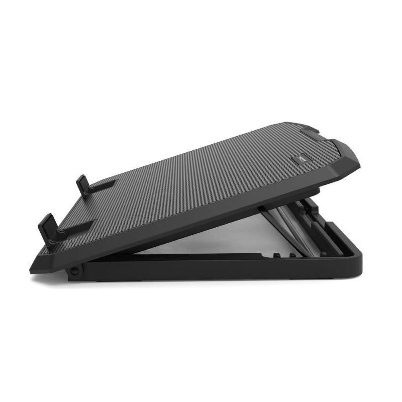 PORT chladící stojan na notebook COOLER PRO,  2x USB,  černá5 