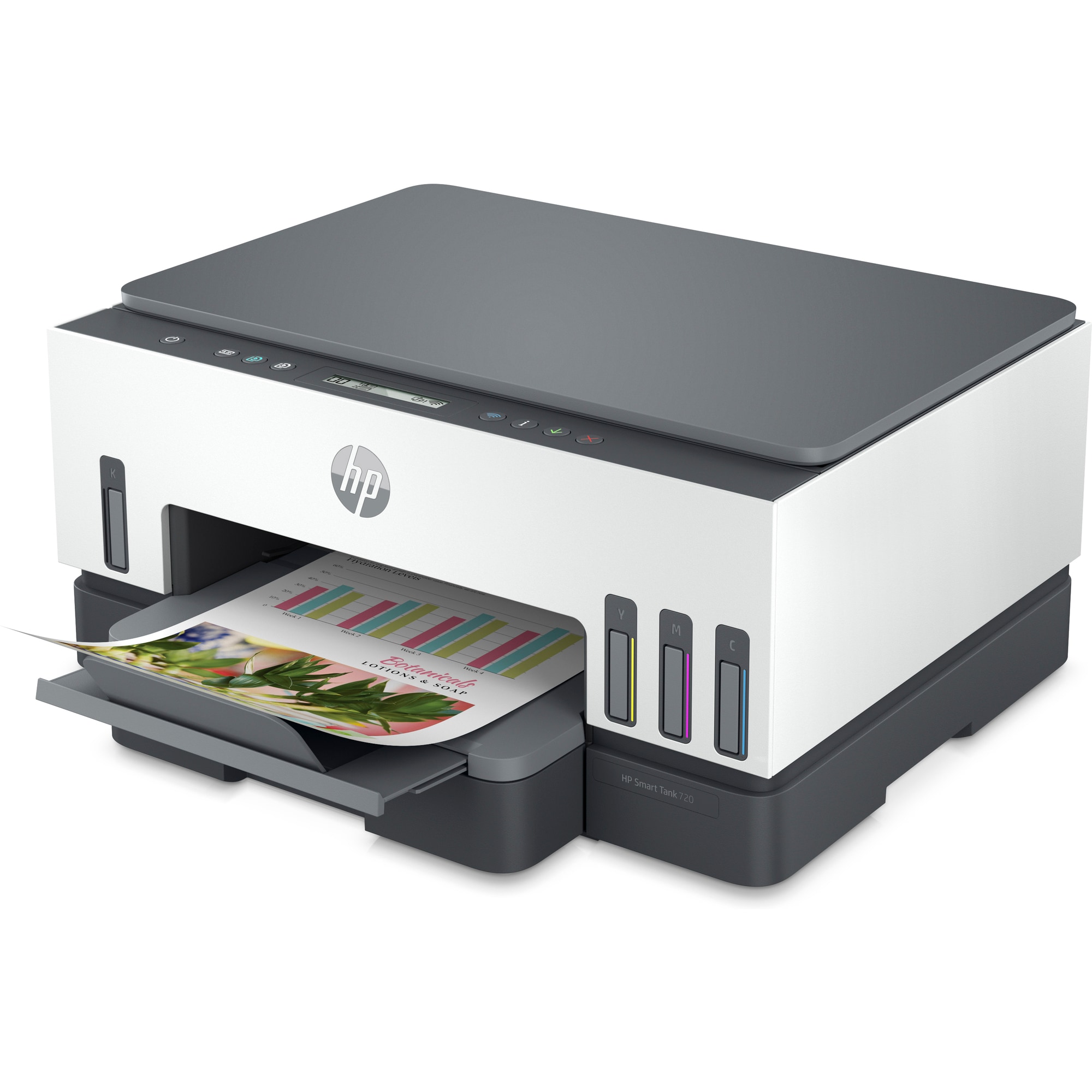 HP All-in-One Ink Smart Tank 720 (A4,  15/ 9 strán za minútu,  USB,  Wi-Fi,  tlač,  skenovanie,  kopírovanie,  obojstranný tlač0 