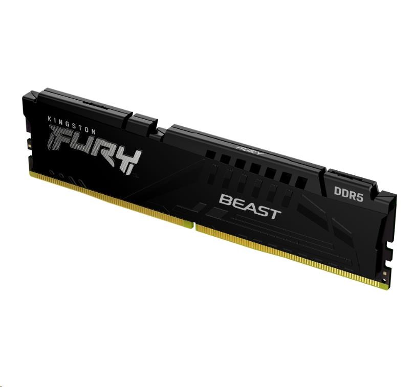 KINGSTON DIMM DDR5 32GB 5200MT/s CL36 FURY Beast Černá EXPO1 