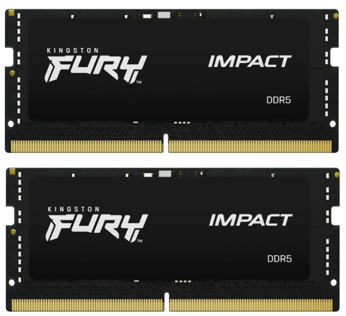 KINGSTON SODIMM DDR5 64GB (Kit of 2) 5600MT/ s CL40 FURY Impact PnP0 