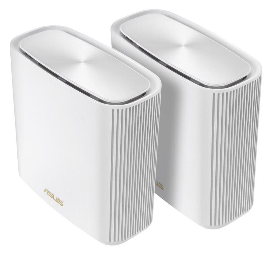 ASUS ZenWifi XT8 v2 2-pack white Wireless AX6600 Wifi 6 Tri-Band Gigabit Mesh system0 