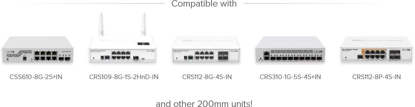 MikroTik RMK-2/ 10 - 1U rack mount kit2 