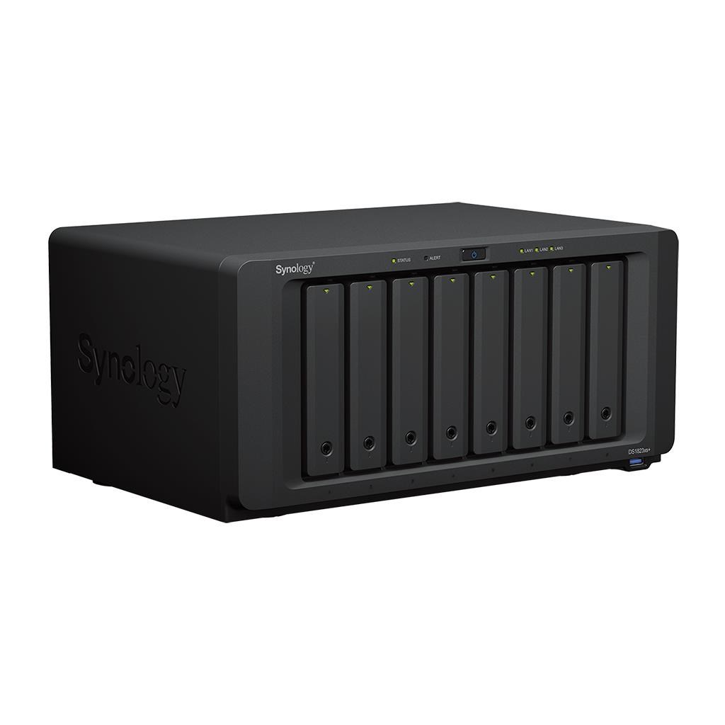 Synology DS1823xs+ DiskStation (4C/ RyzenV1780B/ 3, 35-3, 6GHz/ 8GBRAM/ 8xSATA/ 2xM.2/ 3xUSB3.2/ 2xGbE/ 1x10GbE/ 1xPCIe)5 