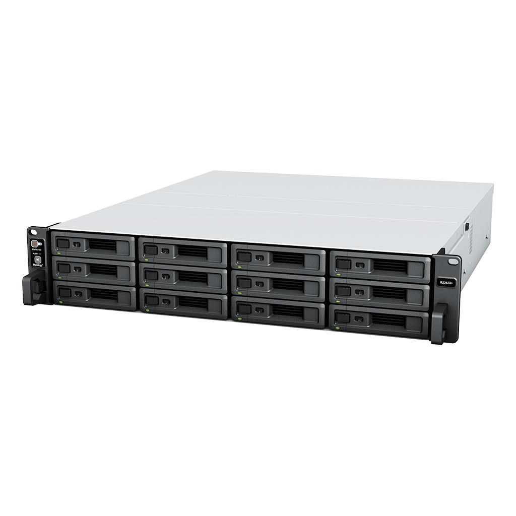 Synology RS2423+ RackStation (4C/ Ryzen V1780B/ 3, 35-3, 6GHz/ 8GBRAM/ 12xSATA/ 2xUSB3.2/ 1xeSATA/ 2xGbE/ 1x10GbE/ 1xPCIe)3 