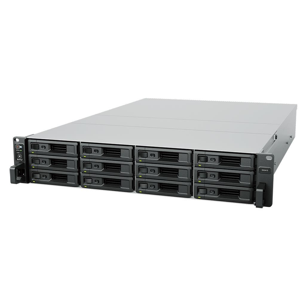 Synology SA3410 (8C/ XeonD-1541/ 2, 1-2, 7GHz/ 16GBRAM/ 12xSATA, SAS/ 2xUSB3.2/ 4xGbE/ 2x10GbE/ 2xPCIe/ RP)1 