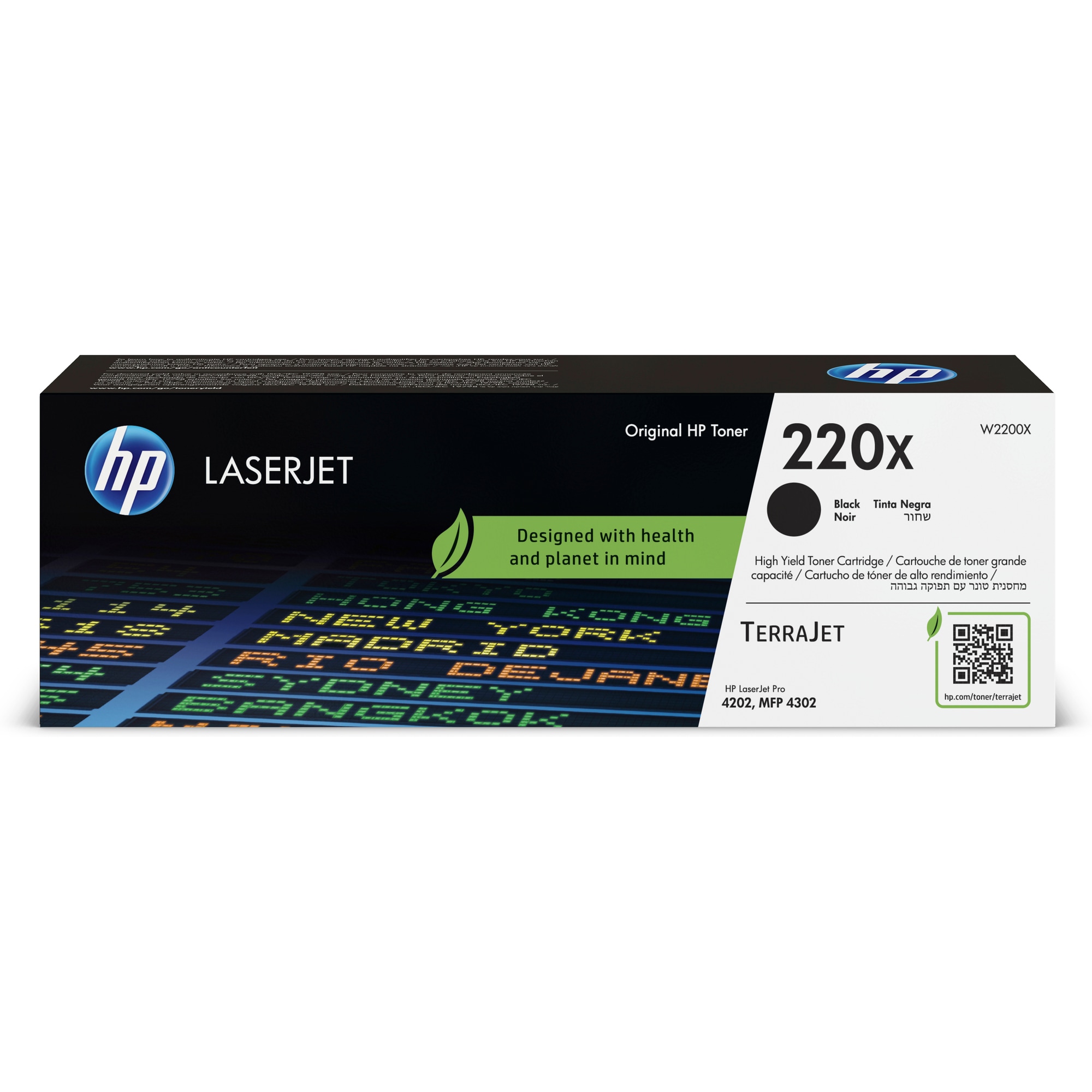 HP 220X Black Original LaserJet Toner Cartridge (7, 500 pages)0 