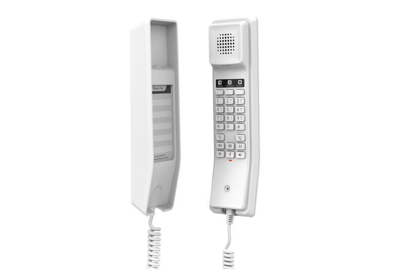 Grandstream GHP610W,  hotelový VoIP telefon,  2 linky,  2 SIP účty,  Wi-Fi,  HD Audio,  3 cestná konference,  Bílý2 