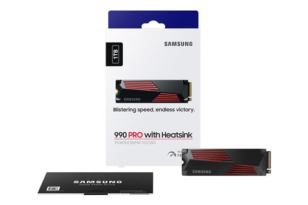 Samsung SSD 990 PRO with Heatsink 1000GB5 