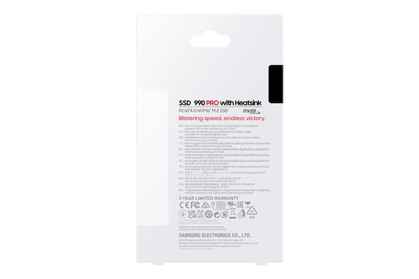 Samsung SSD 990 PRO with Heatsink 2000GB1 