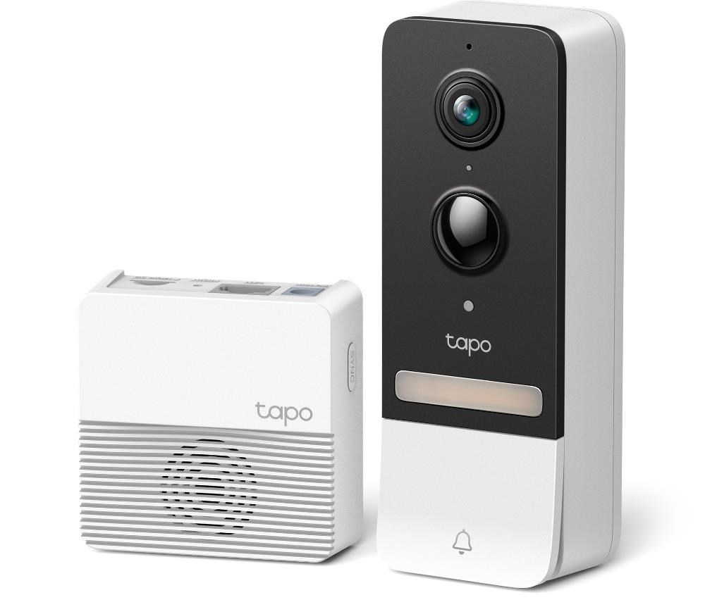 TP-Link Tapo D230S1 Chytrý video zvonek Tapo T230S1 1xTapo D230,  1xTapo H200 (5MP,  2K,  WiFi,  IR 8m,  1xGbE,  microSD)0 