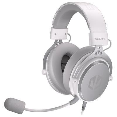 Endorfy headset VIRO Plus USB OWH / drátový / s odnímatelným mikrofonem / USB / bílý0 