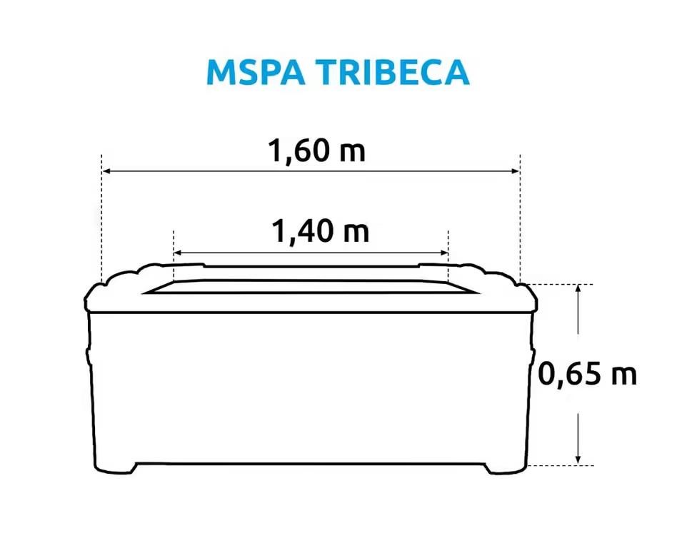 Marimex Bazén vířivý MSPA Tribeca   - MO5 
