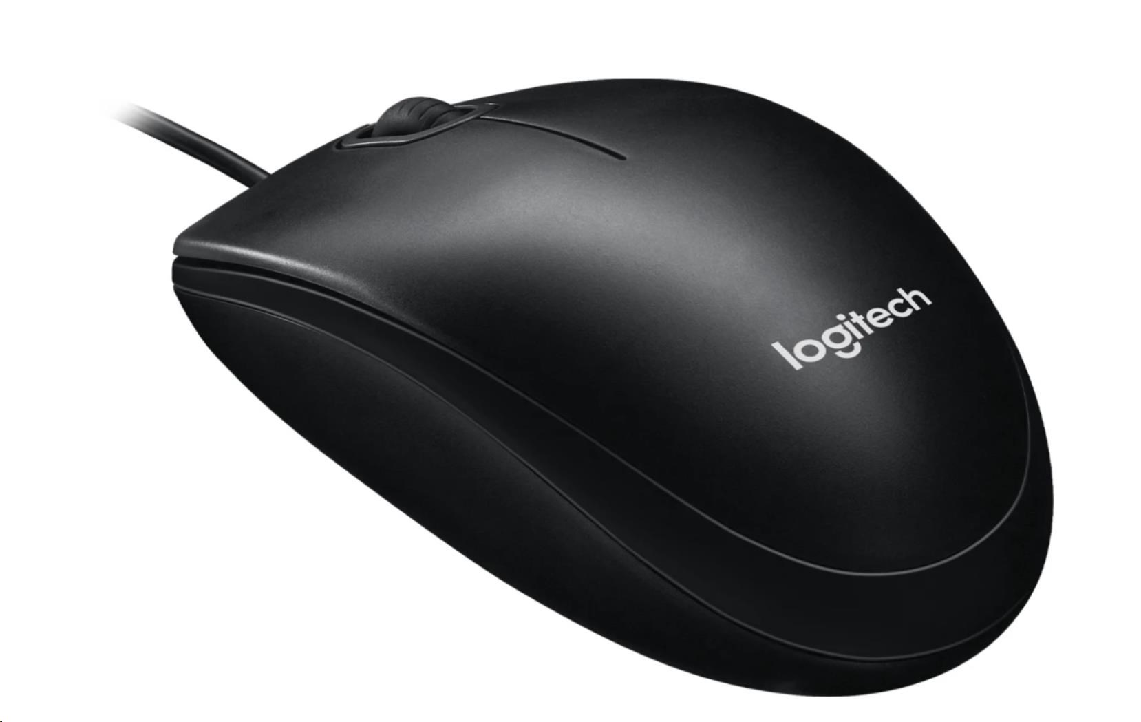 Myš Logitech M100,  sivá0 