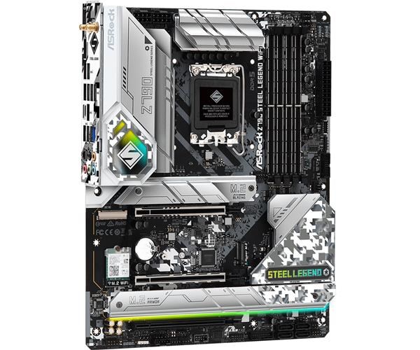 ASRock MB Sc LGA1700 Z790 STEEL LEGEND WIFI,  Intel Z790,  4xDDR5,  1xDP,  1xHDMI,  WI-FI5 