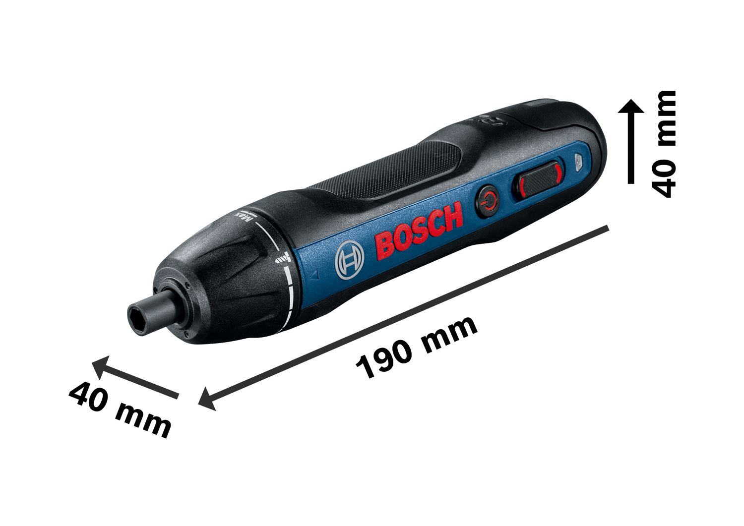 BOSCH Bosch GO, akumulátorový šroubovák, 0 – 360 ot/min, 5 mm2 