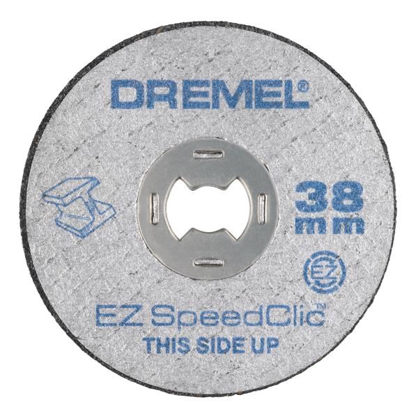 DREMEL kotouče na řezání v kovu s rychloupínáním EZ SpeedClic,  12dílná sada0 