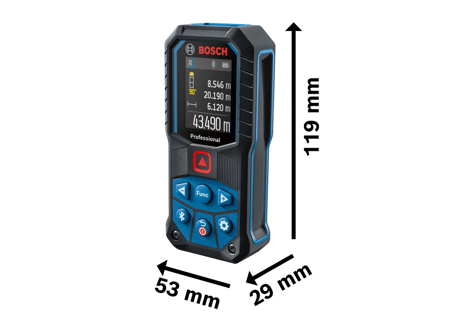 BOSCH Laserový merač vzdialeností GLM 50-27 C1 