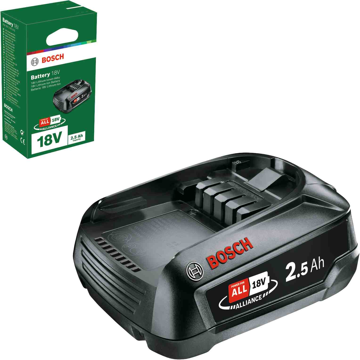 BOSCH PBA 18V 2.5Ah W-B,  akumulátor0 