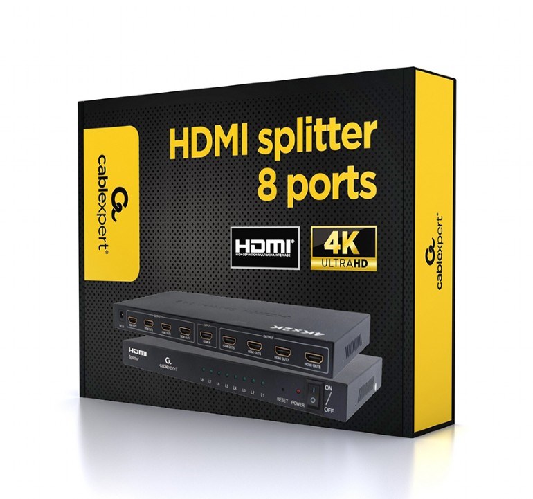 GEMBIRD Dátový prepínač HDMI splitter 2-cestný splitter2 