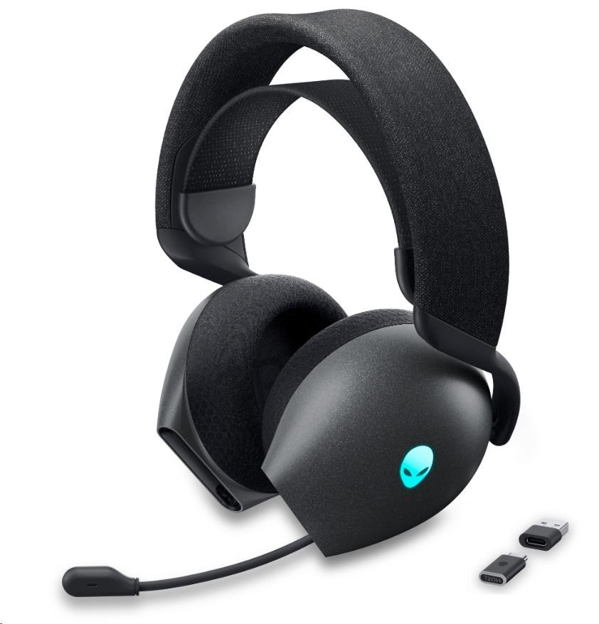 DELL Alienware Dual Mode Wireless Gaming Headset - AW720H (Dark Side of the Moon)2 