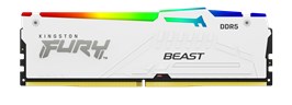 KINGSTON DIMM DDR5 16GB 5600MT/ s CL36 FURY Beast Bílá RGB EXPO0 