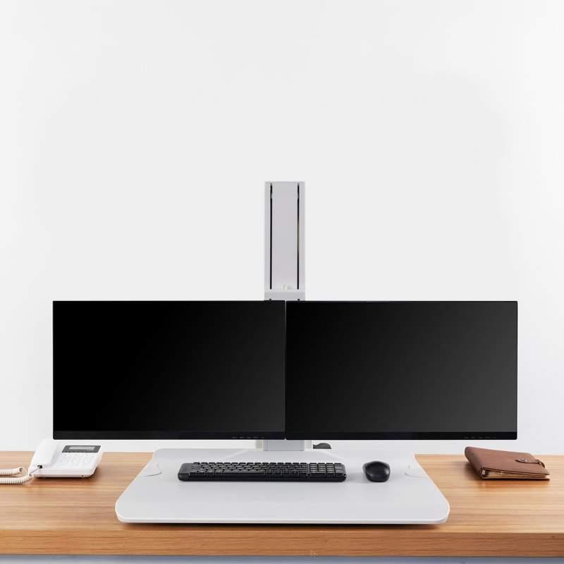 Stolní pracovní stanice pro 2 monitory Fiber Mounts ST15-2AW2 