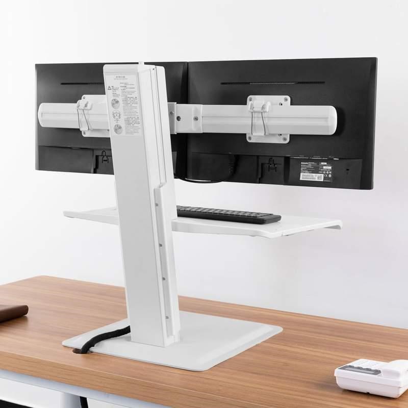 Stolní pracovní stanice pro 2 monitory Fiber Mounts ST15-2AW3 