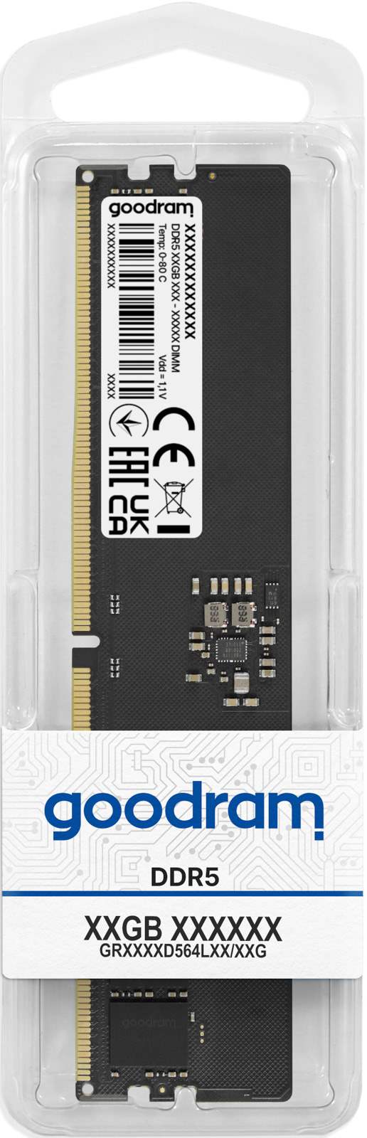 DIMM DDR5 16GB 4800MHz CL40 GOODRAM6 