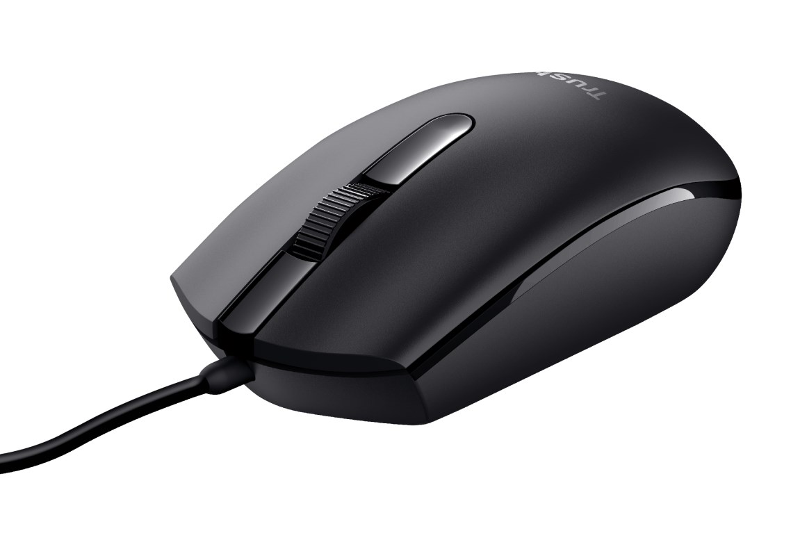 TRUST myš TM-101 Mouse,  optická,  USB,  černá0 