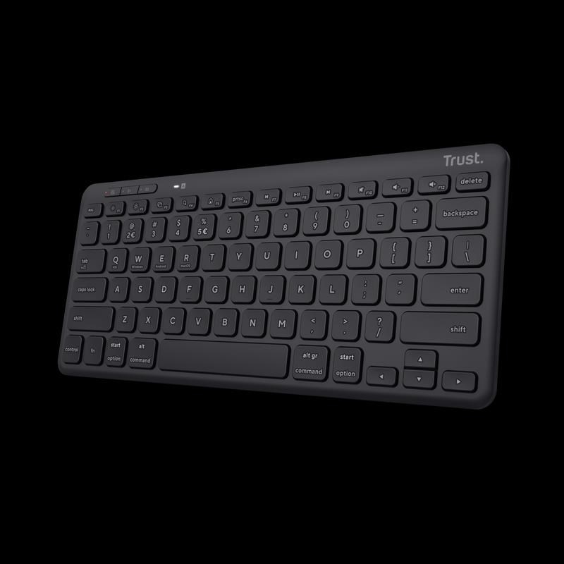 TRUST Klávesnice bezdrátová LYRA COMPACT WIRELESS KEYBOARD US0 