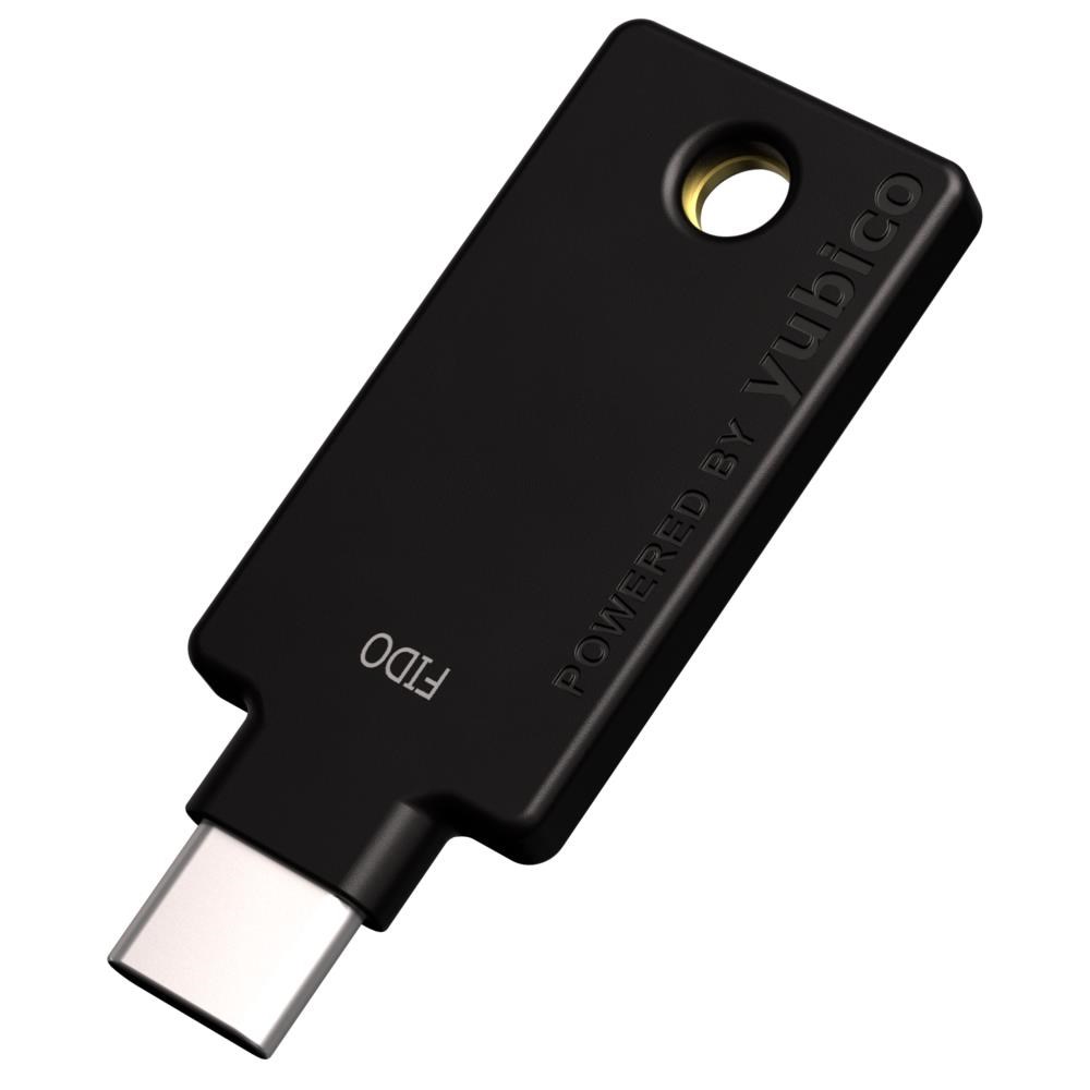 Security Key C NFC - USB-C,  podporující vícefaktorovou autentizaci (NFC),  podpora FIDO2 U2F,  voděodolný1 