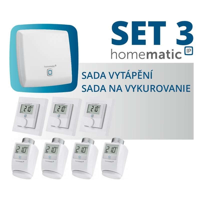 Homematic IP Rozšířená startovací sada - řízení vytápění0 