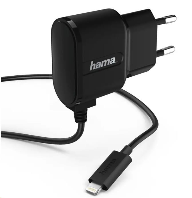 Sieťová nabíjačka Hama s káblom,  micro USB,  1 A0 