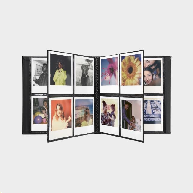 Polaroid Photo Album Large Black 160 fotek (i-Type, 600, SX-70)2 