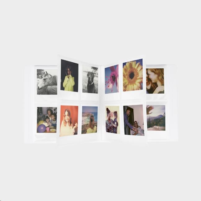 Polaroid Photo Album Large White 160 fotek (i-Type,  600,  SX-70)4 