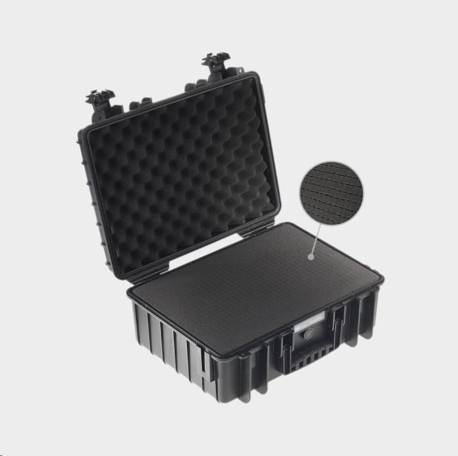 BW Outdoor Cases Type 5000 BLK SI (pre-cut foam)0 