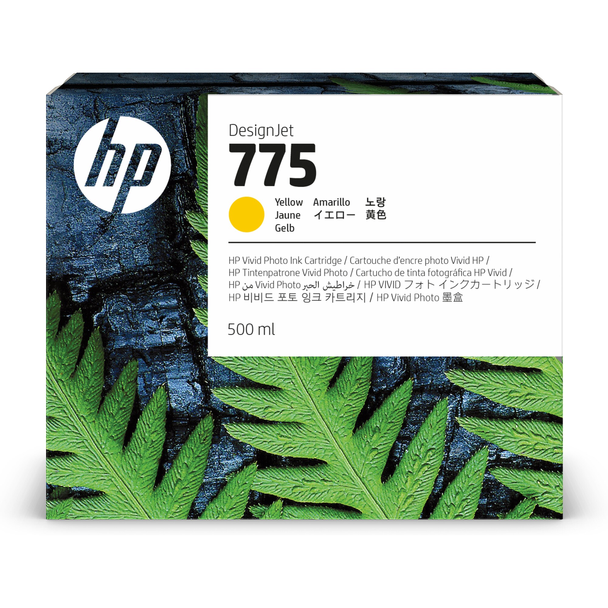 HP 775 500-ml Yellow Ink Cartridge0 