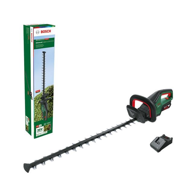 BOSCH AdvancedHedgeCut 36V-65-28,  akumulátorové nůžky,  36 V,  délka čepele 65 cm,  rozteč zubů 30 mm,  akumulátor 2.0 Ah0 