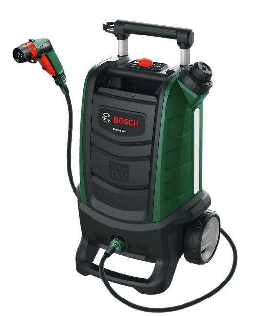 BOSCH Fontus 18V,  akumulátorový venkovní čistič,  18 V,  20 bar0 