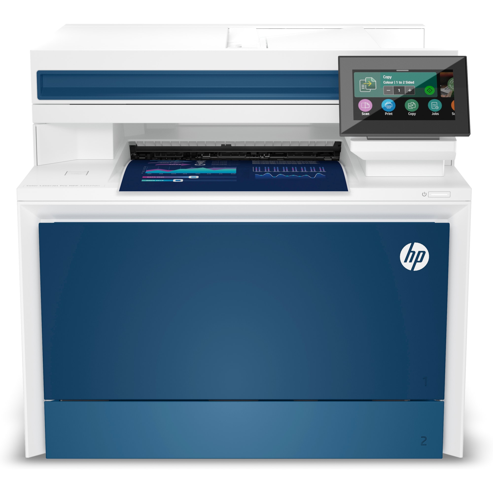 HP Color LaserJet Pro MFP 4302fdn (A4,  33/ 33ppm,  USB 2.0,  Ethernet,  Print/ Scan/ Copy/ Fax,  DADF,  Duplex)2 