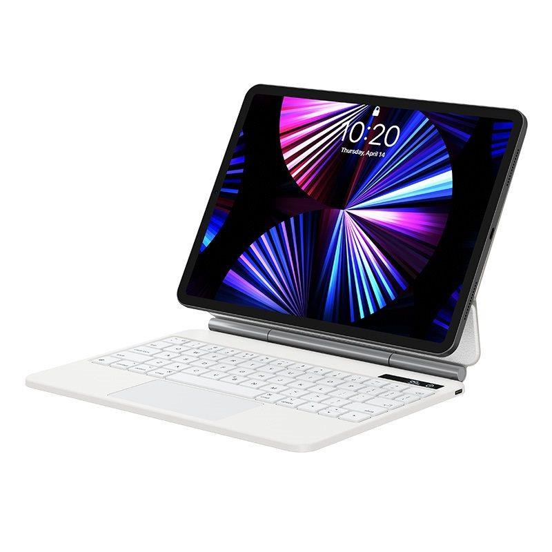 Baseus pouzdro s klávesnicí Brilliance Series Pro pro Apple iPad 10 2022 10.9"",  bílá2 