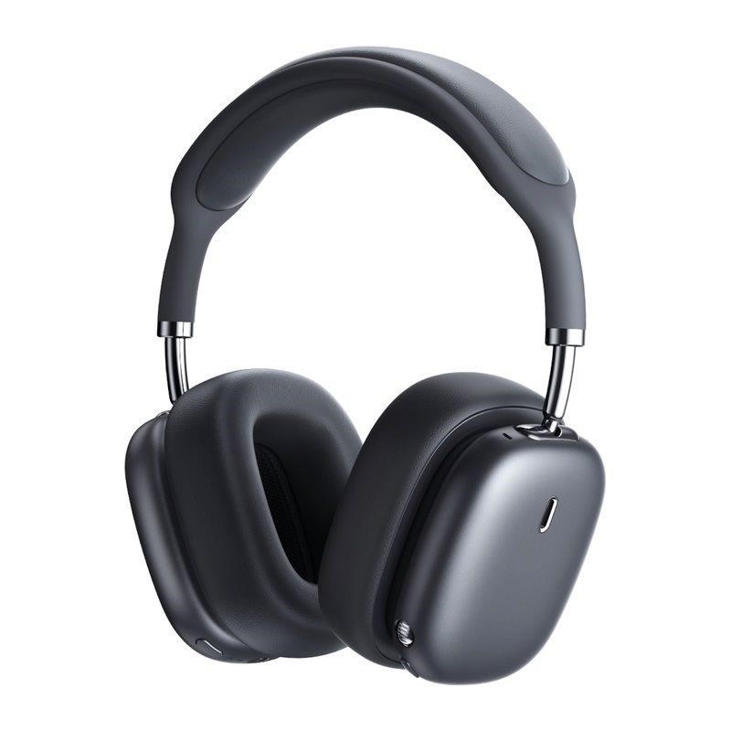 Baseus Bowie H2 TWS bezdrátová sluchátka přes hlavu Bluetooth 5.2,  šedá0 